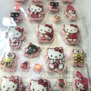 Sanrio characters puffy stickers